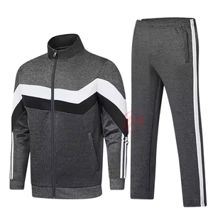 OEM al por mayor de los hombres de manga larga chándal de alta calidad de los hombres de entrenamiento de gimnasio de bajo precio chándal - Product Image 5