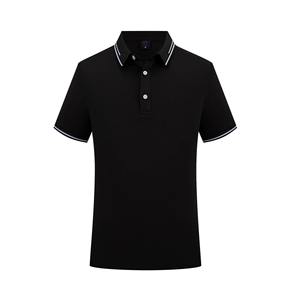 Verano de los hombres personalizados de alta calidad 100% algodón de secado rápido Golf para Polos de manga corta y patrón sólido impreso Jersey - Product Image 2