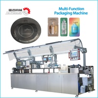 Machine de remplissage automatique électrique multifonctionnelle DDP 260S à double alignement pour sachets de liquides cosmétiques et blisters, avec pompe haute performance en plastique