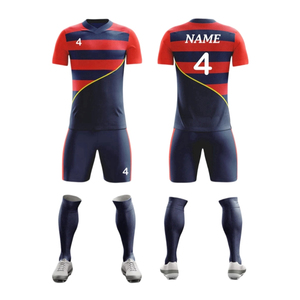 Camisetas de fútbol de poliéster personalizables para entrenamiento Camisetas de fútbol ligeras y transpirables Camisetas de fútbol con impresión de logotipo - Product Image 4