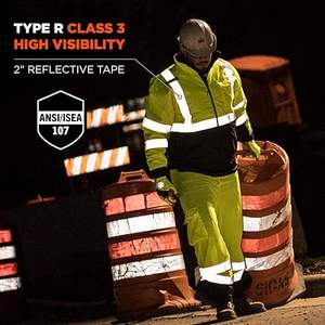 Vestes de travail réfléchissantes de haute qualité pour hommes, vestes à haute visibilité pour hommes - Product Image 2