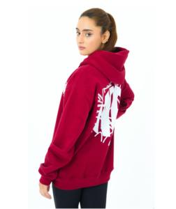 Derniers sweats à capuche en polaire écologiques imperméables pour femmes, vêtements d'hiver en tissu personnalisé, logo de marque personnalisé, impression sur le devant - Product Image 6