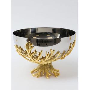 Plat et bol de service Vaisselle Bols de service Design Finition faite à la main Alimentaire Design rugueux Décoration intérieure Matériau solide - Product Image 6