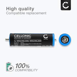 Batería de Repuesto Recargable de 36V 680mAh para Afeitadora Eléctrica, para Afeitadoras de Lámina Doble y Triple, Lavable - Product Image 6