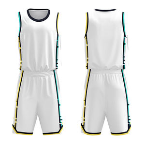 Conjunto de uniforme de baloncesto para hombre, camiseta y pantalones cortos de entrenamiento ligeros, transpirables y de secado rápido, ropa deportiva duradera para práctica en equipo - Product Image 4