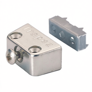 Connecteur de meuble HETTICH TZ 4 en zinc moulé sous pression nickelé, partie inférieure à dentures, lot de 100, organisateur de meuble - Product Image 3