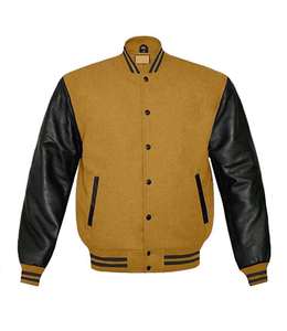 Veste d'université de base-ball pour hommes ou femmes, vente en gros - Product Image 5