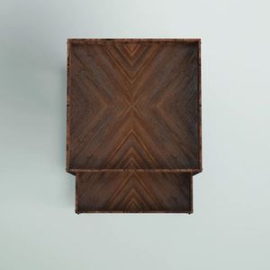 Creative <b>square</b> solid wood end table beside sofa decorative <b>vase</b> table for home furniture living room bedroom office decoration - Product Image 3