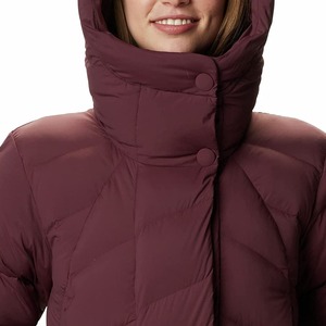 Chaqueta de Invierno Personalizada, Impermeable, Ecológica, Acolchada, para Mujer, Abrigo Largo de Algodón, Estilo Urbano, Venta al por Mayor - Product Image 4