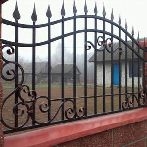 Clôture en fer forgé fabriquée au Vietnam 100 pour cent d'ingrédients du Vietnam clôture en acier durable et panneaux de clôture extérieure - Product Image 6