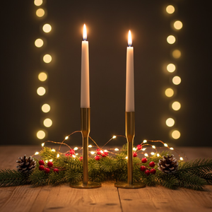 Ensemble de 3 bougeoirs en métal faits à la main |   Décoration d'intérieur minimaliste |   Éclairage décoratif |   Accessoires pour hôtel et salon - Product Image 4