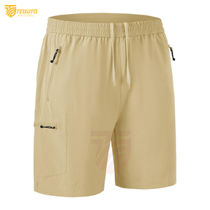 Shorts pour hommes Shorts de fitness respirants de haute qualité Shorts de fitness décontractés Nouveau modèle de conception Shorts d'entraînement de course Poches élastiques à la taille - Product Image 1