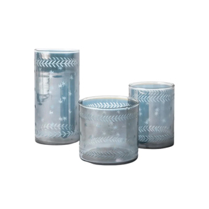 คอลเลกชันใหม่ออกแบบ Handblown ร่มแก้วเคลือบเงา Votives สําหรับตกแต่งบ้าน - Product Image 5