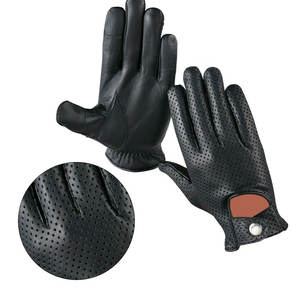 Gants en cuir de marque personnalisée, mode, séchage rapide, respirants, nouvelle arrivée, très demandés, meilleur choix, nouveau style, gants en cuir de mode - Product Image 5