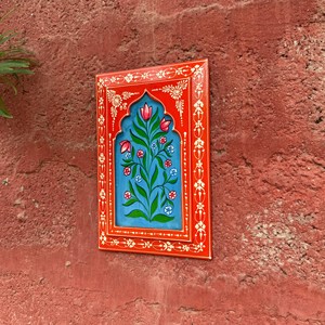 กรอบไม้ติดผนังงานแฮนด์เมดภาพวาดด้วยมือแบบสร้างสรรค์สำหรับการตกแต่งผนังห้องนอนศิลปะแขวนผนังงานฝีมือ - Product Image 4