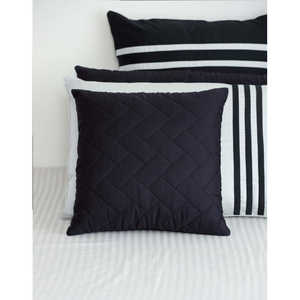 <b>Black</b> Onyx Sheet Pillowcase <b>Duvet</b> Cover Set - Product Image 1