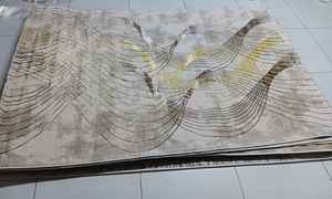 Alfombras Turcas Modernas de Poliéster Tejidas a Máquina, Alfombras de Yute de Alta Calidad Resistentes a las Manchas, Alfombras de Pelo Alto Abstractas para Dormitorio - Product Image 5