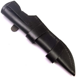 Étui de couteau tactique en cuir véritable personnalisé pour la chasse, étui en cuir fait à la main pour couteaux à lame fixe - Product Image 6