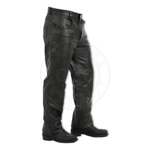 Venta al por mayor de pantalones de cuero Vegano para hombre, diseños modernos para boutiques - Product Image 5