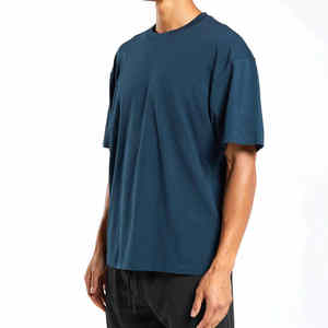 เสื้อยืดผ้าฝ้ายผู้ชายโอเวอร์ไซส์ - Product Image 2