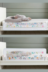 กันชนกั้นเตียงพับได้รางป้องกันการตกสำหรับการนอนหลับที่ปลอดภัย2025 - Product Image 5