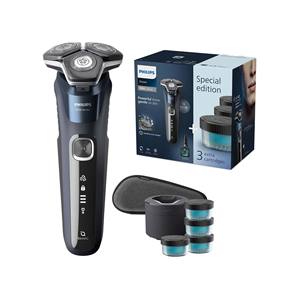 เครื่องโกนหนวดซีรีส์ 7000 เครื่องโกนหนวดไฟฟ้าแบบเปียก/แห้งสำหรับผู้ชายพร้อมเทคโนโลยีสกินโพรเทคชาร์จ USB กันน้ำและไร้สายแบบพกพา - Product Image 1