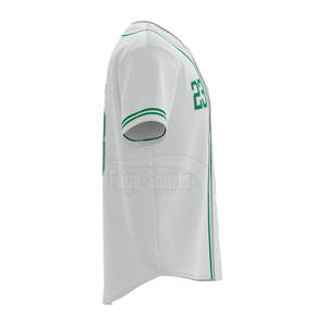 Maillot de baseball respirant à col en V pour homme FOGE SPORTS, best-seller, 100 % polyester, couleurs personnalisées, noms d'équipe, vêtements professionnels - Product Image 2