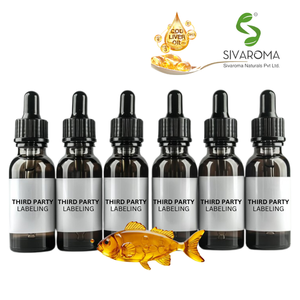 Huile de foie de morue de qualité supérieure, de qualité cosmétique, pour l'approvisionnement B2B, service OEM/ODM, commandes en gros directement auprès du fabricant indien - Product Image 4