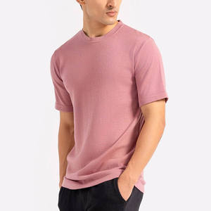 Camiseta Clásica de Jersey para Hombre, de Alta Calidad, Ecológica, Transpirable, de Manga Corta, con Logotipo y Etiqueta Impresos Personalizados, al por Mayor - Product Image 3