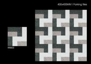 Carreaux de porcelaine d'extérieur haut de gamme 40x40 cm 400x400 mm 16x16 pouces finition mate antidérapante pour allées de stationnement, voies de circulation et terrasses - Product Image 3