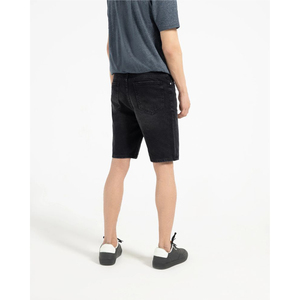 Pantalones cortos de mezclilla de verano para hombre, de alta calidad, OEM, informales, para correr, gimnasio, impermeables, con patrón sólido, de punto, 100% de algodón - Product Image 5