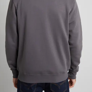 Sweat-shirt à coupe classique pour homme avec logo personnalisé simple, prix de gros / Sweat-shirt en molleton de haute qualité, design streetwear 2026 - Product Image 5