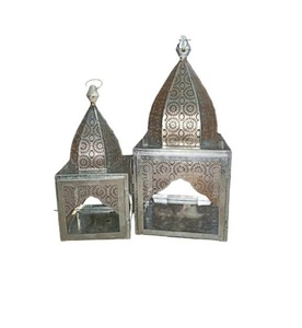 Top Quality <b>Iron</b> Hanging Lantern Set of 2 Pcs With Polish Finished For Home Decor Metal Hanging Lanterns - Product Image 3