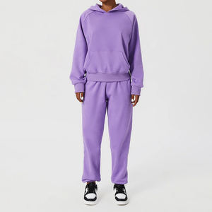 Vêtements pour femmes à prix réduit Survêtement oversize Ensemble de jogging 2 pièces Survêtement à capuche respirant - Product Image 5