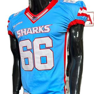 Maillot de football américain maillot de fan parent sublimation attirail broderie sergé plus taille support personnalisé fabricant d'usine - Product Image 1