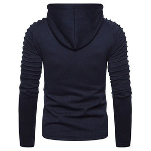 2025 personalizado Venta caliente nueva moda suéter de lana de manga larga 100% algodón sudaderas con capucha para Hombre Sudaderas térmica gruesa polar - Product Image 6