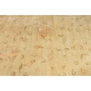 Vintage Rug 6.46x9.7 ft, <b>Yellow</b> Brown Ombr <b>Wool</b> Turkish Rug - Product Image 5