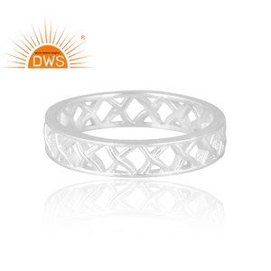 New Stylish Design 925 Sterling <b>Silver</b> Band <b>Ring</b> For Women Custom Jewelry For Women Gift For Her - Product Image 3