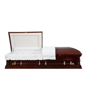 Fábrica de ataúdes y ataúdes de alta calidad de madera natural OEM ODM Servicio Suministros funerarios Mejor precio Fabricante de Vietnam - Product Image 2