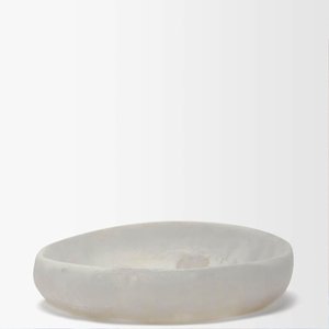 Tazón en Blanco Mate con Borde Ondulado, Vajilla Decorativa Hecha a Mano para Cocina y Comedor, Vajilla Premium de Origen Indio - Product Image 3