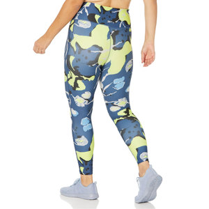 Pantalones deportivos sin costuras de alta calidad para mujer, pantalones deportivos de cintura alta para gimnasio, Push Up, compresión de Yoga, mallas estampadas de talla grande - Product Image 2
