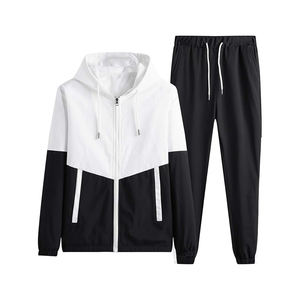 Conjunto Deportivo de 2 Piezas para Hombre, Estilo Casual, con Contraste, para Correr, 2024 - Product Image 2