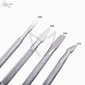 Empujador de Cutículas de Doble Cabeza de Acero Inoxidable para Manicura, Herramientas 2025 para Arte de Uñas, Removedor de Cutículas Antideslizante, Accesorios para Uñas - Product Image 5