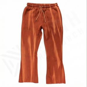 กางเกงจ็อกเกอร์ทรงบานสำหรับผู้ชาย สไตล์ลำลอง มีกระเป๋าหลายช่อง พร้อมคุณสมบัติป้องกันรอยยับ เหมาะสำหรับออกกำลังกายและเล่นกีฬา มีเชือกผูกเอว ดีไซน์ป้องกันการเกิดขุย - Product Image 1