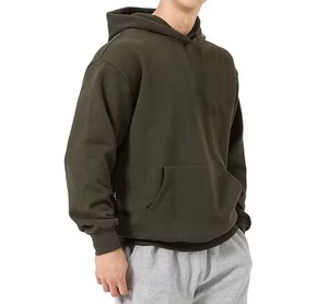 ชุดวอร์มขนแกะสำหรับผู้ชายชุดวอร์ม2024สีพื้นพร้อมโลโก้ดีไซน์ใหม่ขนาด XL สำหรับฤดูหนาว - Product Image 4