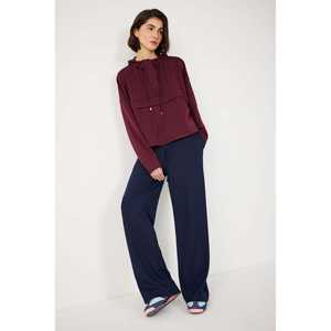 Pantalones de Mujer de Corte Holgado para Exteriores con Cintura Ajustable con Cordón, en Viscosa/Poliéster - Product Image 2