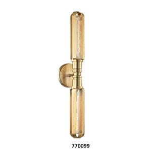 Gold Metal & Glass Wall <b>Sconce</b> <b>Lighting</b> Lamp for Home Office Bed Room & Dining Room - Product Image 6