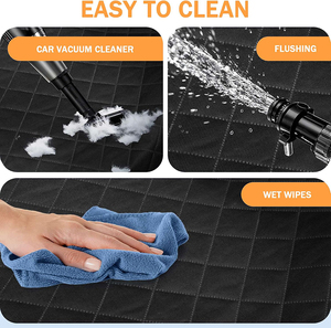 Funda Protectora para Asiento Delantero de Coche para Perros, Duradera, Antideslizante, Protector de Asiento de Coche para Mascotas, Lavable, Impermeable, Hamaca para Perros para Asientos Traseros de Coche - Product Image 5