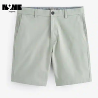 Pantalones Cortos/Deportivos de Lona para Hombre - Estampado de Leopardo 100% Poliéster Bordado Ecológico para Fitness, Ejercicio y Gimnasio