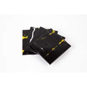 Decorative <b>Black</b> Marble <b>Coasters</b> Coffee Tea Display Placemats Food Contact Safe High Quality <b>Coasters</b> Set Cafe Supplies 2026 - Product Image 2